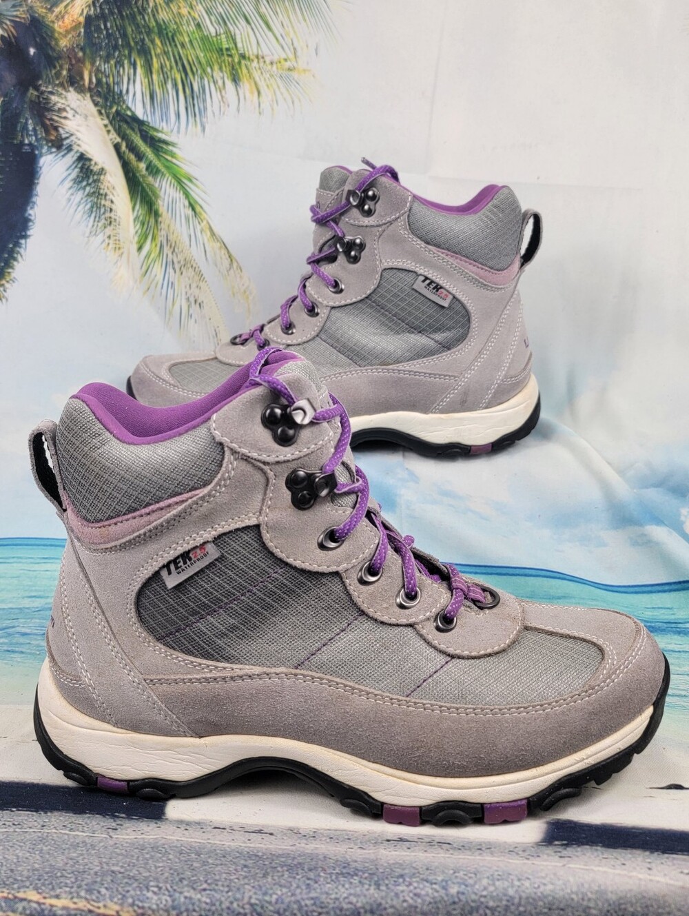 L. L. Bean PrimaLoft Insulated TEK 2.5 Waterproof Winter Boots Womens 9 Wide